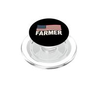 Agriculture Patriotique du Drapeau américain PopSockets PopGrip pour MagSafe