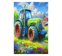 Agriculture Tracteur Vintage Puzzles 1000 Pièces pour Adultes Educa Challenge Artistique Relaxant 3D Activité De Soirée Décoration Moderne Cadeau Original 1000 PCS