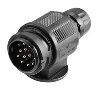 AGRISHOP Prise remorque 13 broches étanche, 12V connecteur attelage de remorque male pour porte-vélos, caravane, fiche remorque 13 broches male