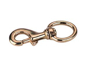 Agritura 32187 Kerbl-Mousqueton Laiton Mixte, Multicolore, Taille Unique
