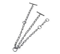 Kerbl Chaîne d'attache simple, fer brillant - différentes longueurs