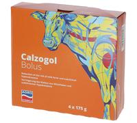 Agrochemica Calzogol Bolus - Boîte de 4 bolus de 175 g Bolus de calcium (fièvre vitulaire)