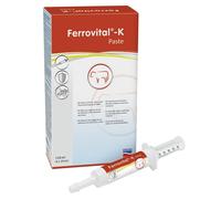 Agrochemica Ferrovital®-K - 6 injecteurs de 20 g complément de fer, de sélénium et de vitamines - pâte ferrugineuse pour veaux