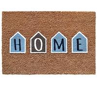 AGROFER TARRÉS Paillasson Coco Design 40 x 60 cm 100% Coco floqué Exclusif Home