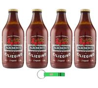 Agromonte Salsa Pronta di Pomodorino Ciliegino Lot de 4 sauces tomates cerises prêtes à l'emploi 330 g + porte-clés Beni Culinari gratuit