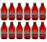 Agromonte Salsa Pronta di Pomodorino Ciliegino Sauce tomate cerise prête à l'emploi sauce tomate sauce tomate purée de tomates bouteilles en verre de 330 g