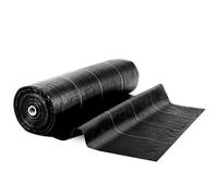 Agrotkanina ogrodowa 1,6 m x 100 m 90 g/m2 + 100 szpilek Plonos - Czarna