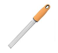 Agrumes Râpe à Fromage, Chocolat Râpe Alimentaire en Acier Inoxydable, avec Couvercle de Protection et Brosse de Nettoyage Gadgets de Cuisine(Color:Jaune)