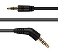 Ags Retail Ltd.Câble De Remplacement Compatible Xbox One Talkback Pour Turtle Beach Gaming-1 M,Cordon Noir Pour Console De Jeu Avec Prises Plaquées Or De 3,5 Mm À 2,5 Mm.Accessoires Audio