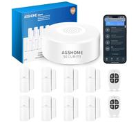 AGSHOME Alarme Maison sans Fil WiFi 120 DB, 11 pièces