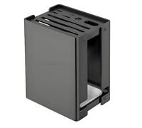 AGSYFFD Porte couteau multifonctionnel Bloc Couteaux Cuisine porte couteaux en acier inoxydable porte couteau vide Conception à fentes multiples bloc couteaux