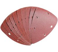AGT 10 feuilles de papier de verre pour ponceuse triangulaire