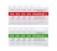 AGT 10 solutions de calibrage pour pH-mètre pH 4,00 / pH 6,86