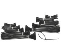 AGT 1000 colliers de serrage en 5 tailles, coloris noir