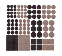 AGT 110 patins autocollants pour meubles - Brun