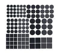 AGT 110 patins autocollants pour meubles - Noir