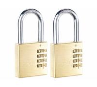 2 cadenas à code 4 chiffres - Laiton - 50 mm [AGT]