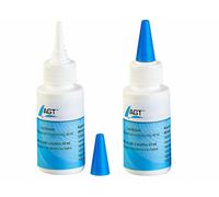 AGT 2 colles textiles 60 ml à séchage rapide et résistantes à la chaleur