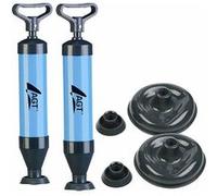 AGT : 2 déboucheurs de canalisation à ventouse avec 2 accessoires G