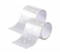 AGT 2 rubans adhésifs étanches auto-soudant 150 x 10 cm - coloris transparent