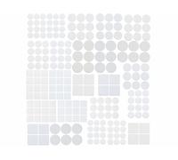 AGT 220 patins autocollants pour meubles - Blanc