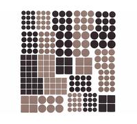 AGT 220 patins autocollants pour meubles - Brun