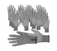 AGT 24 paires de gants de travail enduits de PU - taille XL / 10