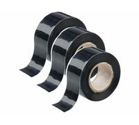 AGT 3 bandes d'étanchéité auto-adhésives (3 mètres) - noir