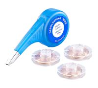 AGT 3 bobines de tresse à dessouder 2,5 mm x 1,5 m avec distributeur