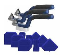 AGT : 3 nettoyeurs de joint en silicone avec 9 lisseurs de joint G