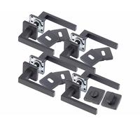 AGT 4 garnitures de porte, dont 1 pour WC/salle de bains