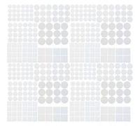 AGT : 440 patins autocollants pour meubles - Blanc G