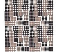 AGT 440 patins autocollants pour meubles - Brun