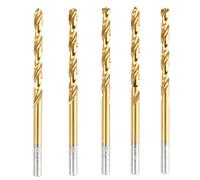 AGT 5 forets HSS avec revêtement titane - 4 mm