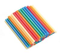 50 bâtonnets de colle Ø11mm pour pistolet à colle - 5 couleurs [AGT]