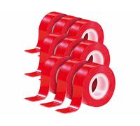 AGT 9 bandes adhésives double-face "Power Zip" - 19 mm x 1,5 m