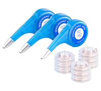 AGT 9 bobines de tresse à dessouder 1,5 mm x 1,5 m avec distributeur