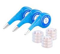 AGT 9 bobines de tresse à dessouder 1,5 mm x 1,5 m avec distributeur