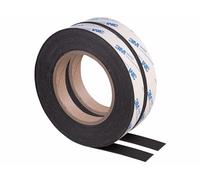 AGT Bande magnétique autocollante A+B - 6 m x 15 mm