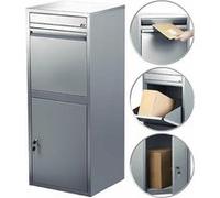 Boîte aux lettres sur pied - AGT - Anthracite - 158,9 L - Dispositif anti-retour - Acier
