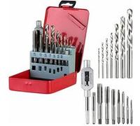 AGT Boîte de 7 forets et 7 tarauds HSS-G pour perceuse et tourne-à-gauche