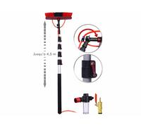 AGT Brosse de lavage télescopique 1,37 à 4,5 m