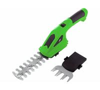 AGT Cisaille électrique à gazon et taille-haie sans fil avec batterie 7,2 V