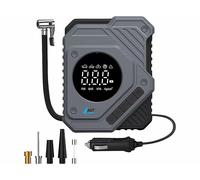 AGT Compresseur d’air 12 V / 10,3 bar avec écran et lampe LED