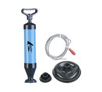 AGT Déboucheur de canalisation à ventouse avec 2 accessoires et furet 3 m