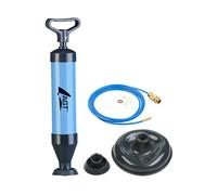 AGT Déboucheur de canalisation à ventouse avec nettoyeur haute pression 3 m