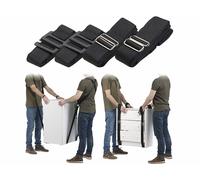 AGT Double sangle de portage pour 2 personnes, supporte jusqu'à 360 kg