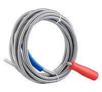 AGT Furet de plomberie 5 m Ø 9 mm – Acier galvanisé – Réutilisable sans produits chimiques