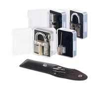 AGT Kit de crochetage 17 pièces avec kit d'extension