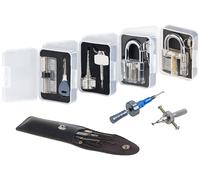 AGT Kit de crochetage 19 pièces avec kit d'extension 5 pièces